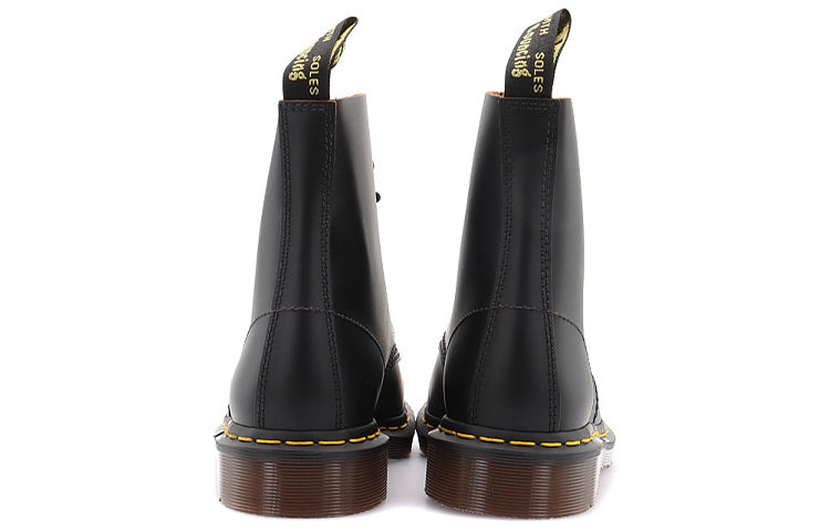 Dr. Martens 1460 Vintage Made In England Lace Up Boot 'Black Quilon' 12308001 - 6