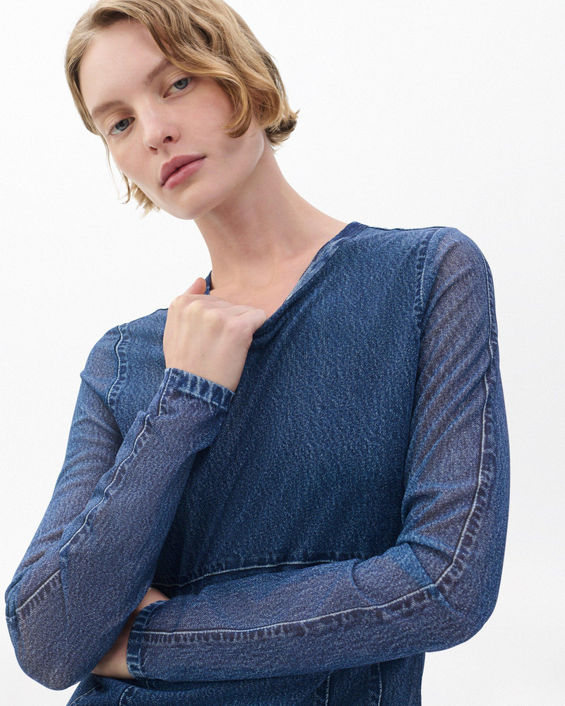 Miramar Long-Sleeve Tee Stretch Mesh 4