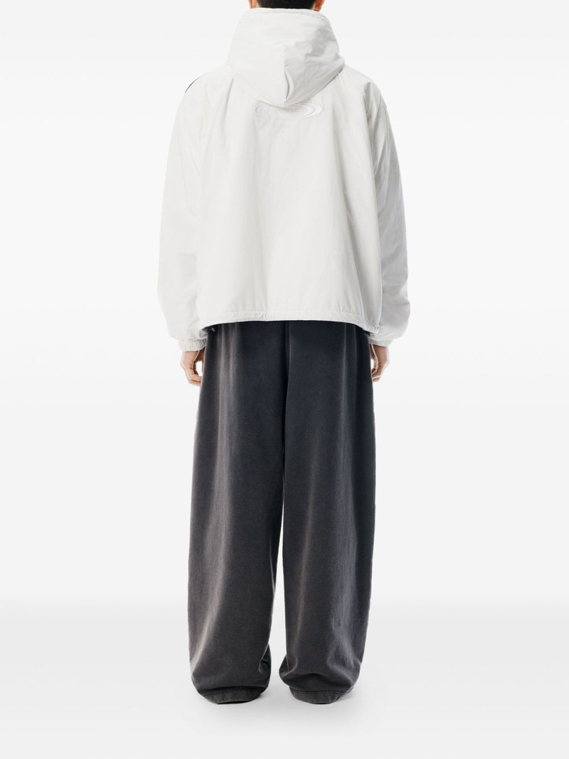 Alexander Wang reversible zip-front hoodie outlook