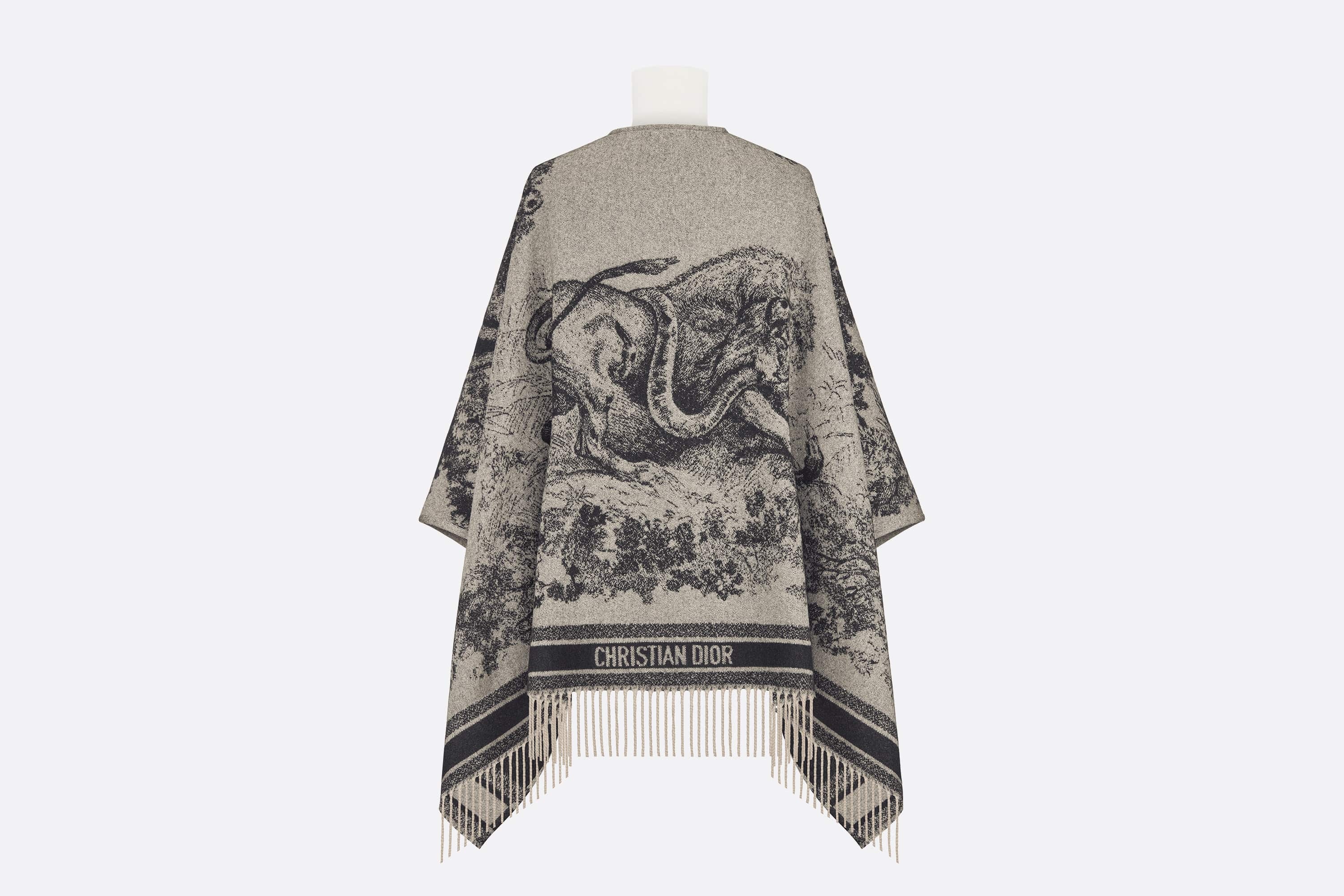 Toile de Jouy Sauvage Poncho - 3