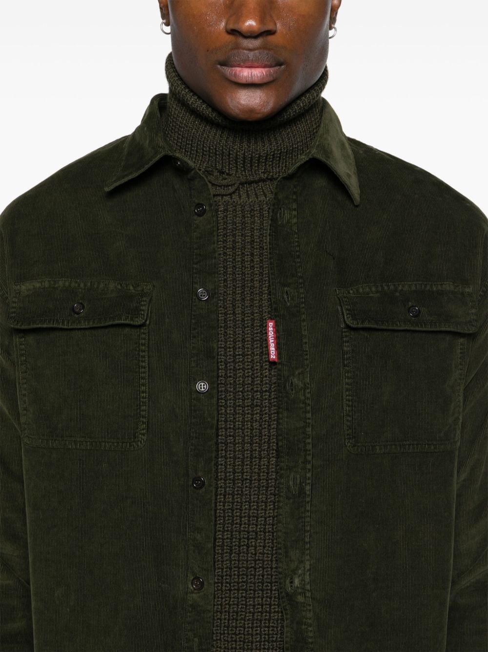 corduroy cotton shirt - 5