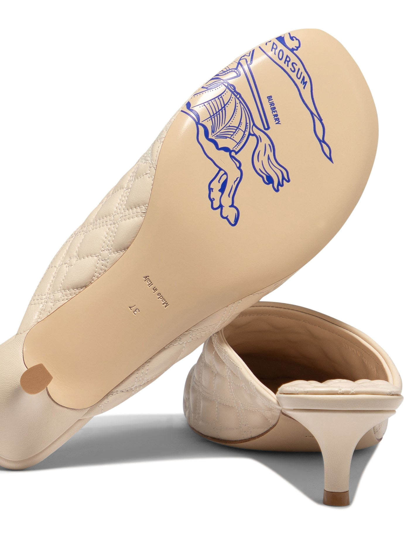 Burberry "sadler" Mules 45 Mm - 5