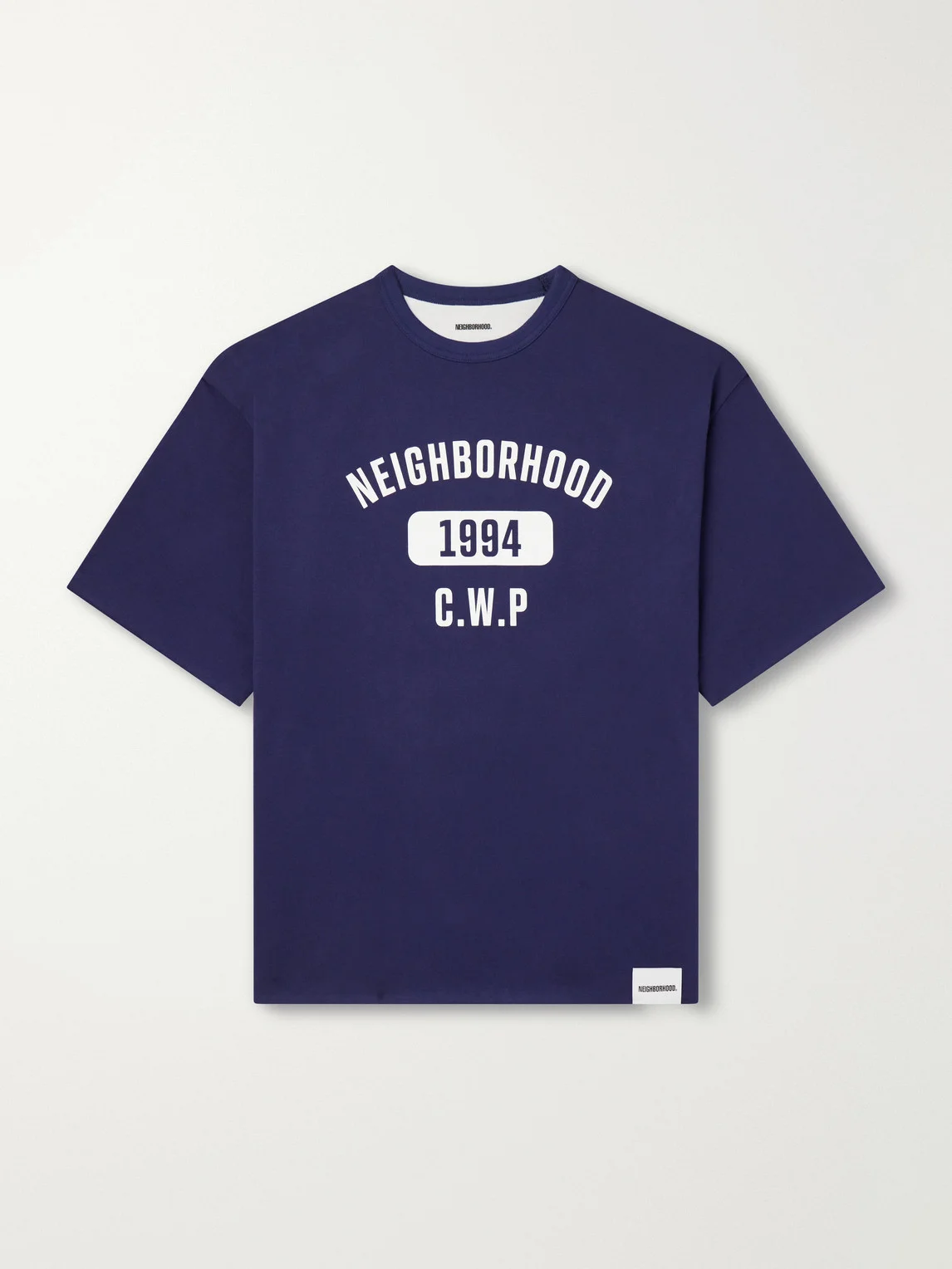 Logo-Print Reversible Cotton-Jersey T-Shirt - 1