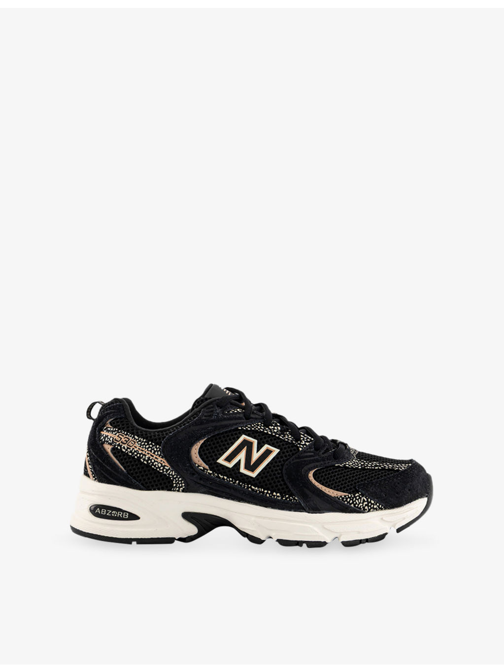 MR530 Suede and Mesh Trainers - 1