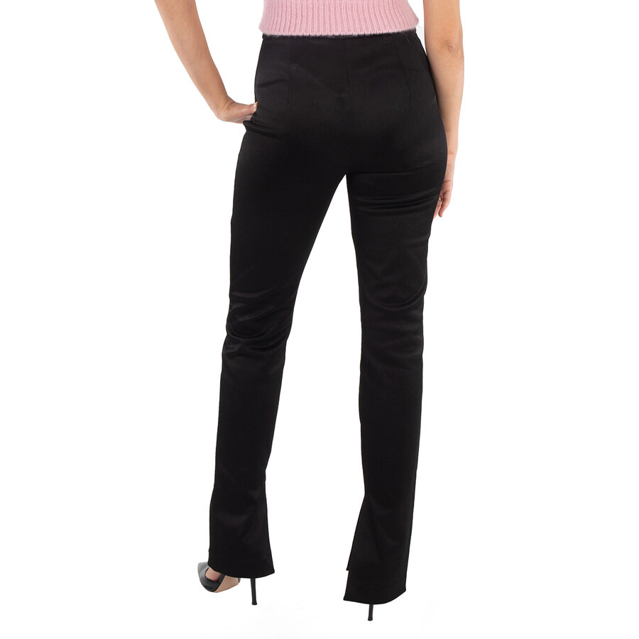 Alexander Wang Stretch-Satin Tailored Legging - 4