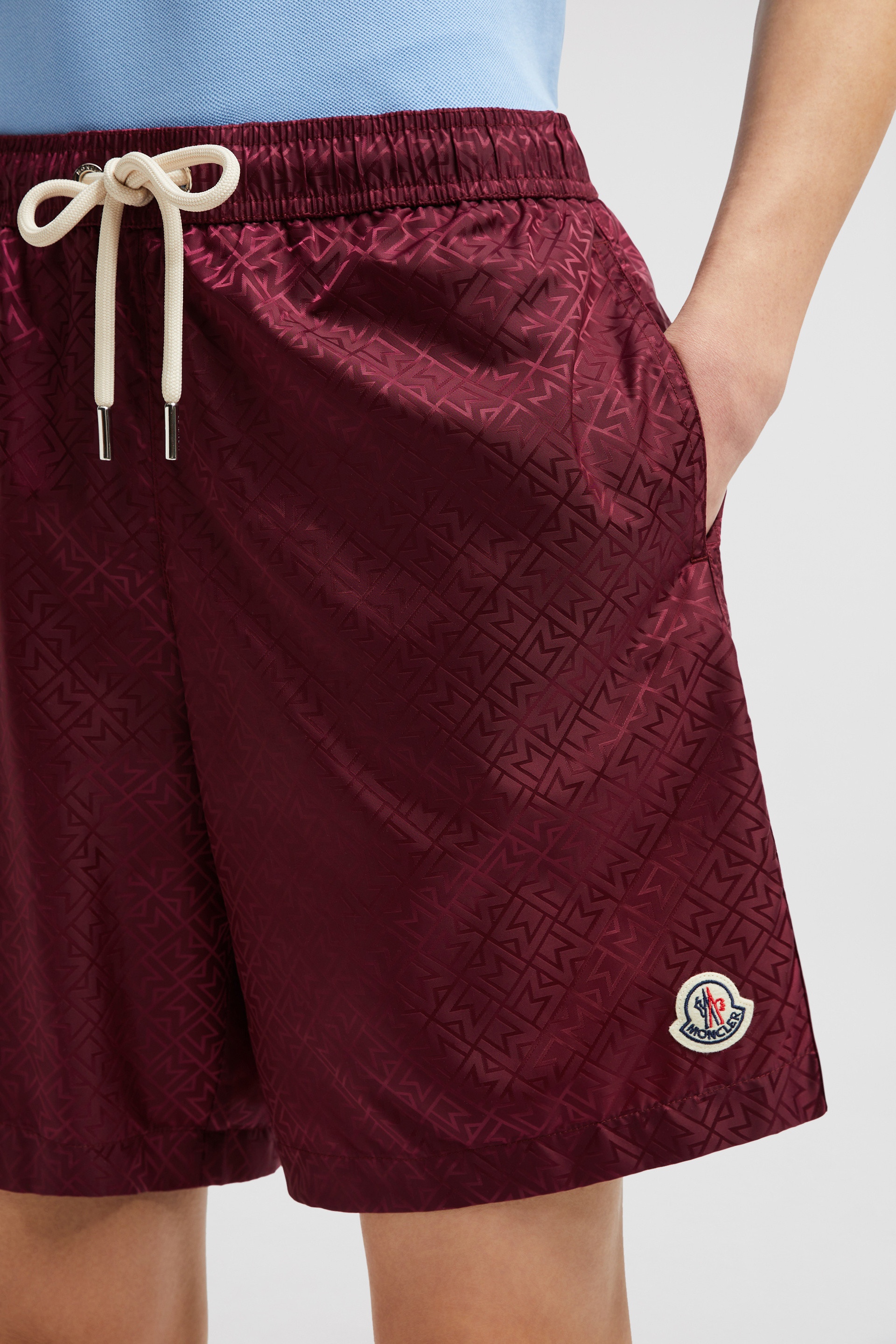 Monogram Jacquard Swim Shorts - 4