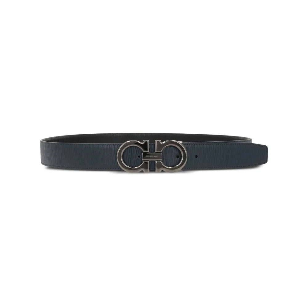 Ferragamo Black Belts Men - 1