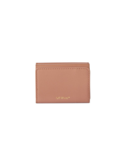 Off-White Jitney Mini Compact Wallet Nude No Colo outlook