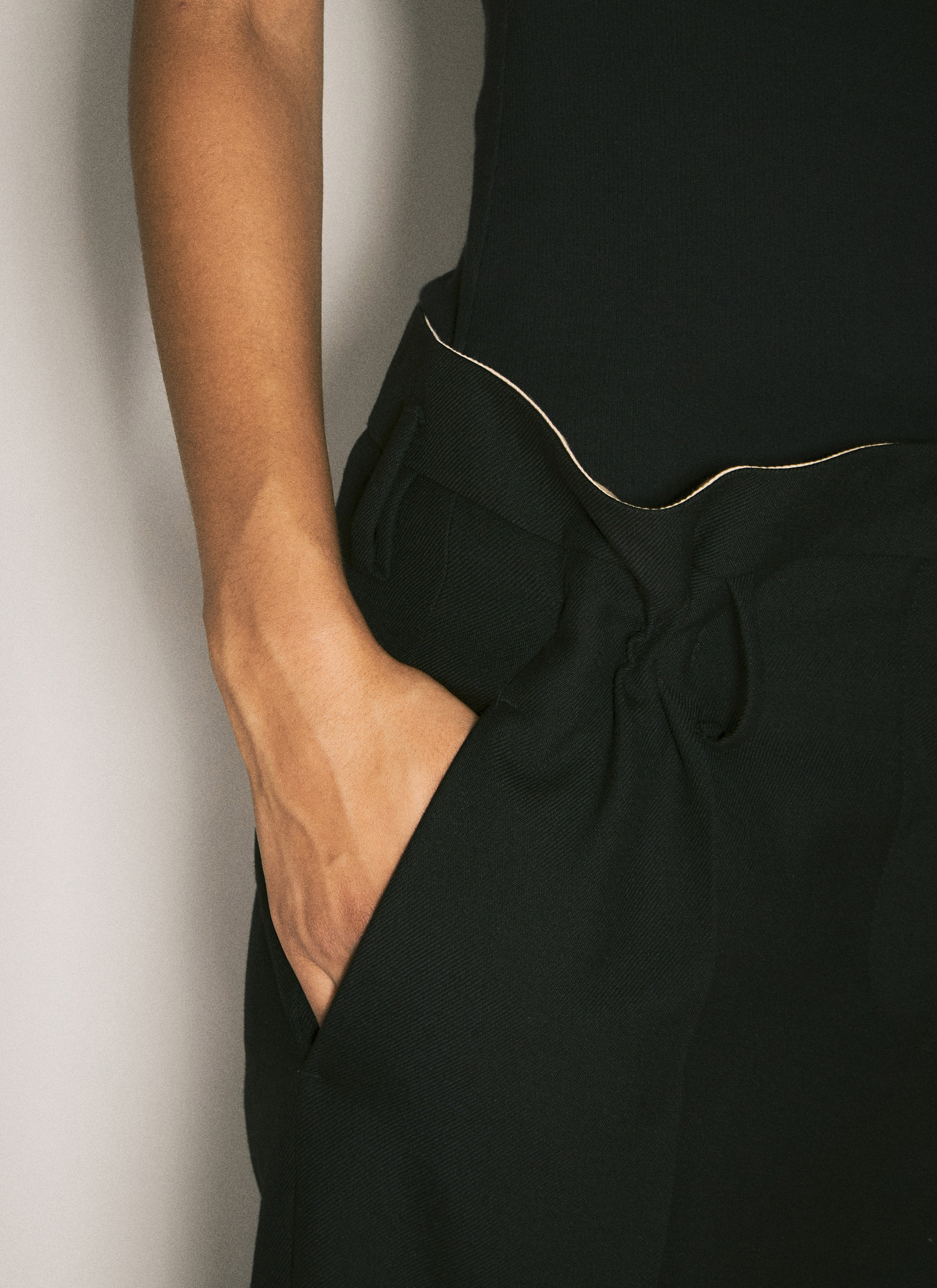 Prada Women Wool Gabardine Pants - 3