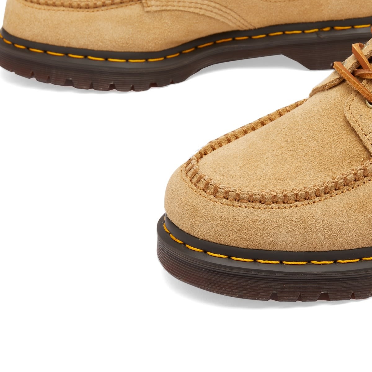 Dr. Martens Lowell Hairy Suede Shoe - 3