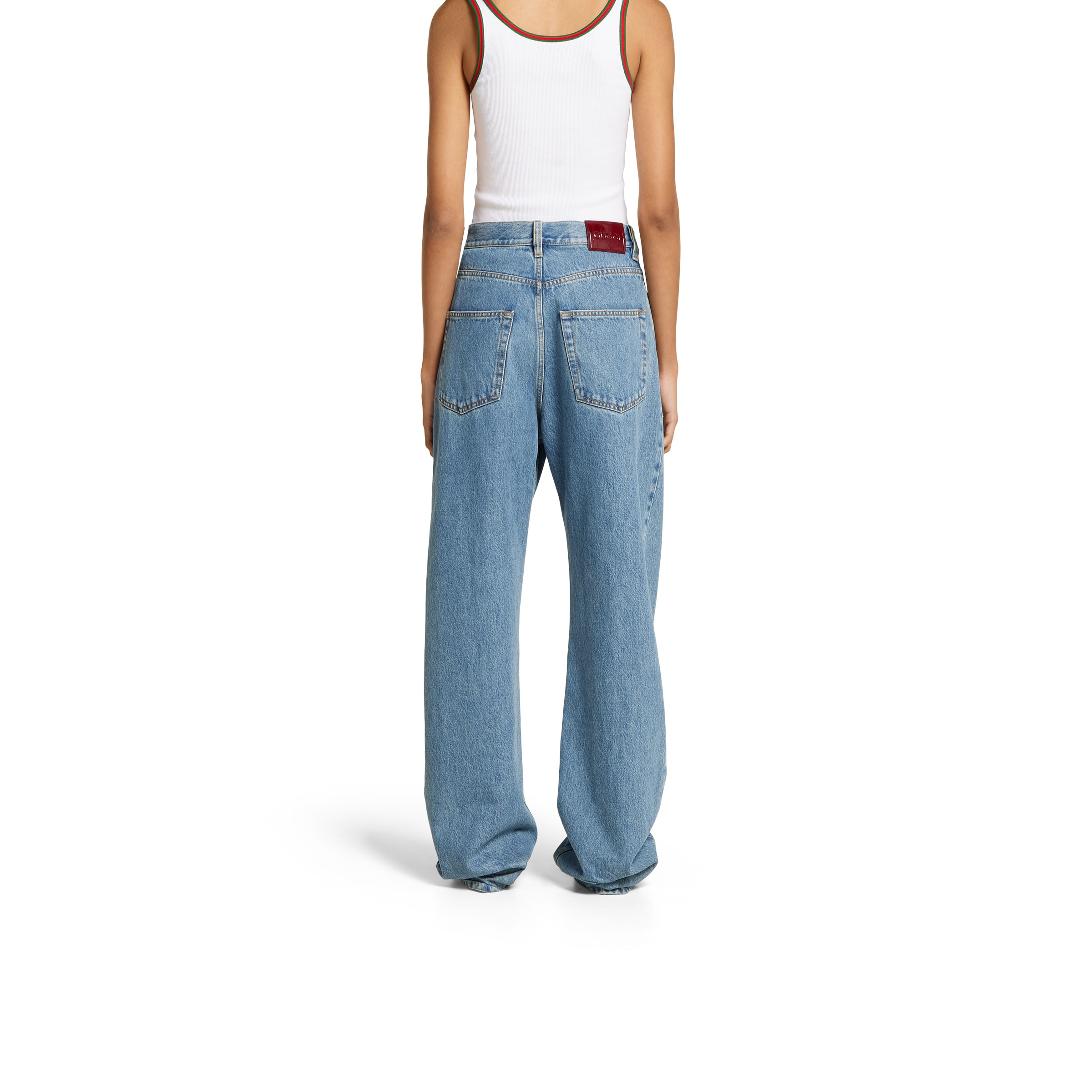 Baggy denim pant - 4