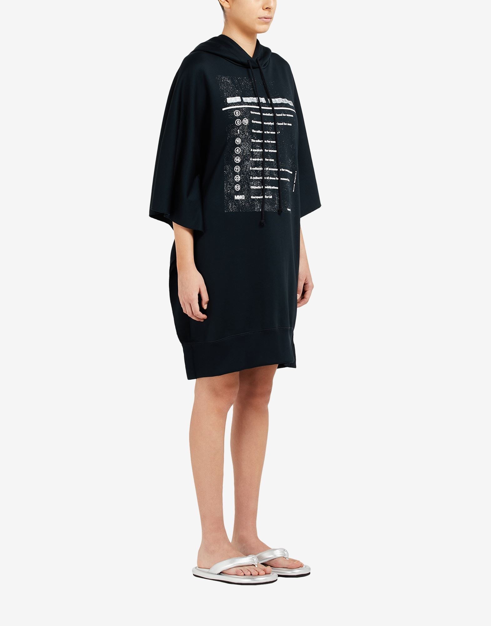 Explanation Post-It hoodie dress - 3