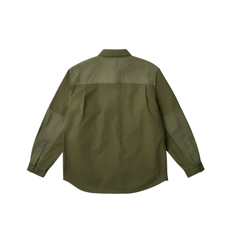 PALACE MAXIMUM OVERSHIRT THE DEEP GREEN outlook