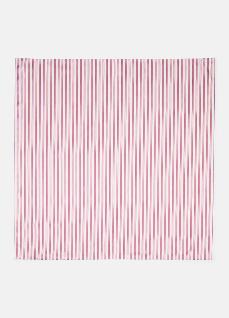 Vince Till Stripe Silk Scarf outlook
