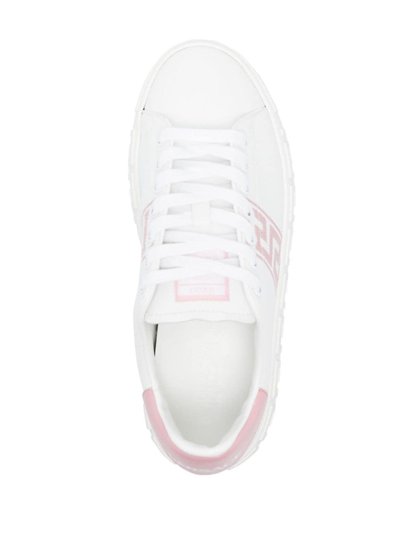 Greca-embroidered sneakers 4