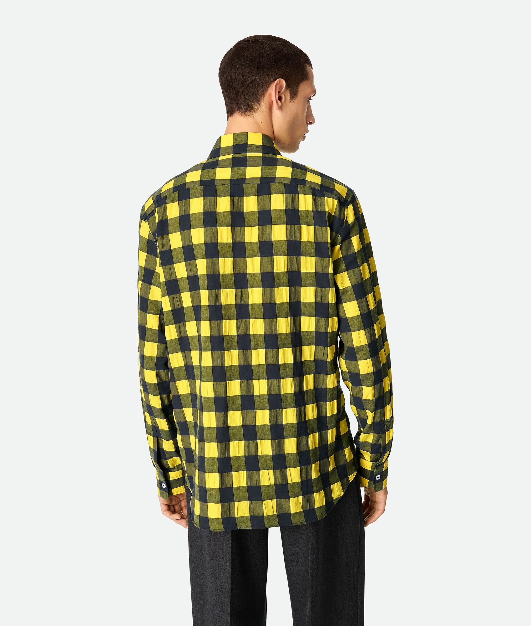 Gingham Cotton Shirt - 3
