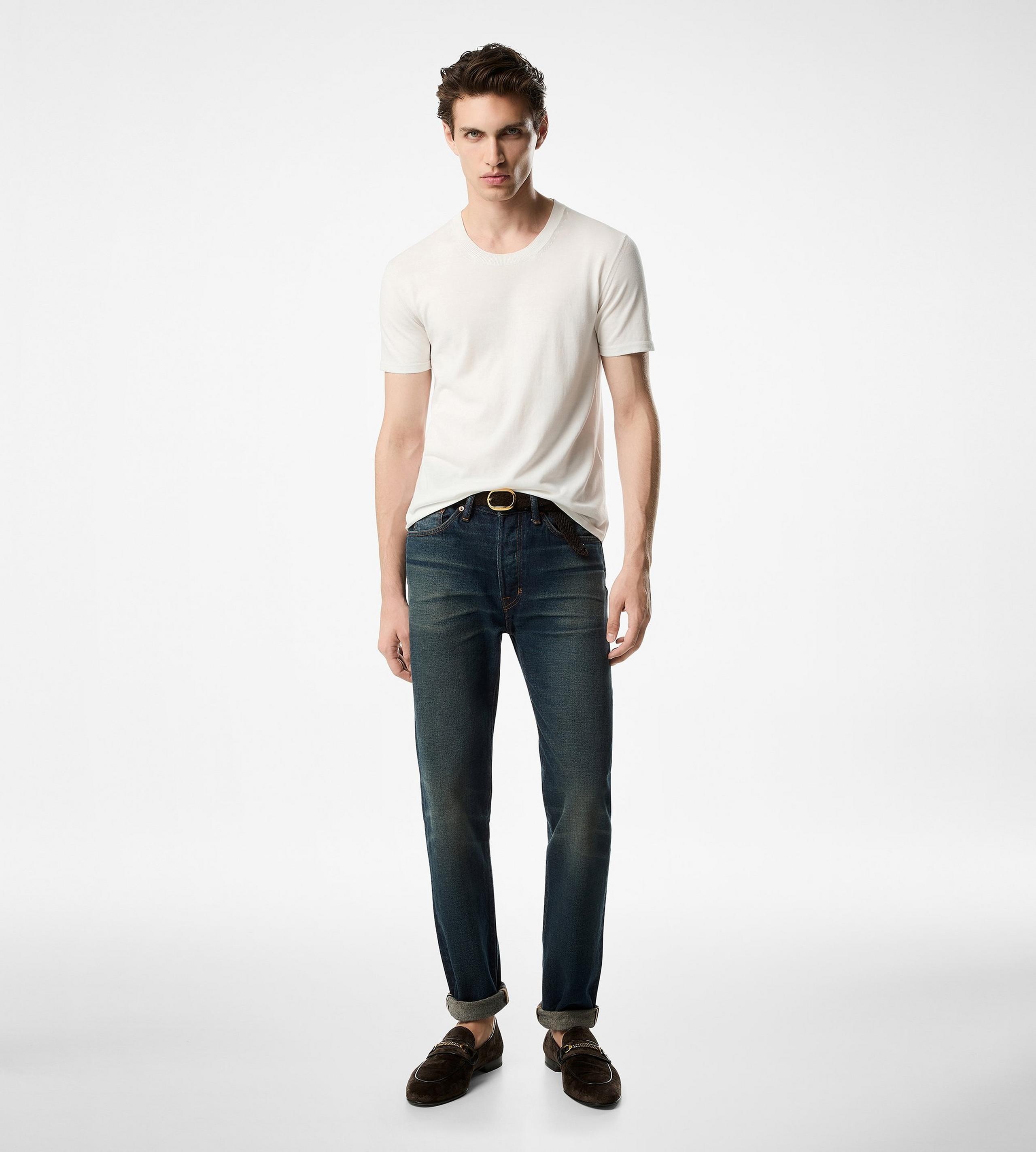 PURE COTTON CREW T-SHIRT - 2