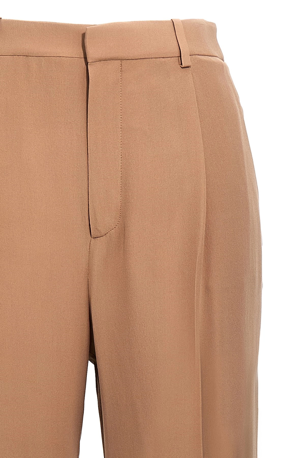 Crepe silk pants - 4