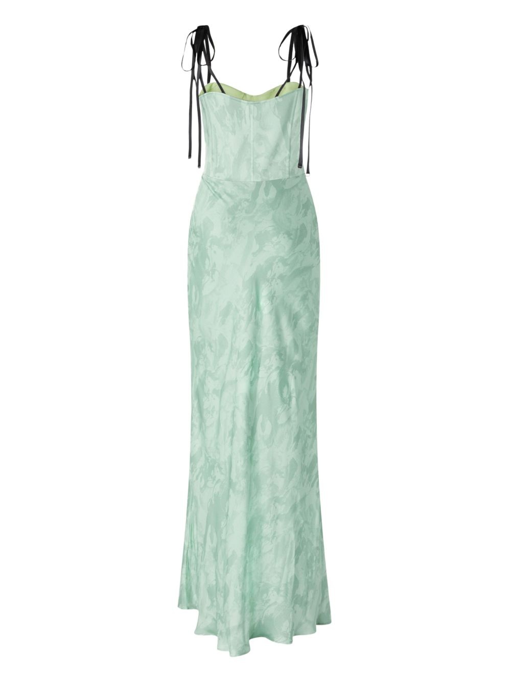 floral-print maxi dress - 2