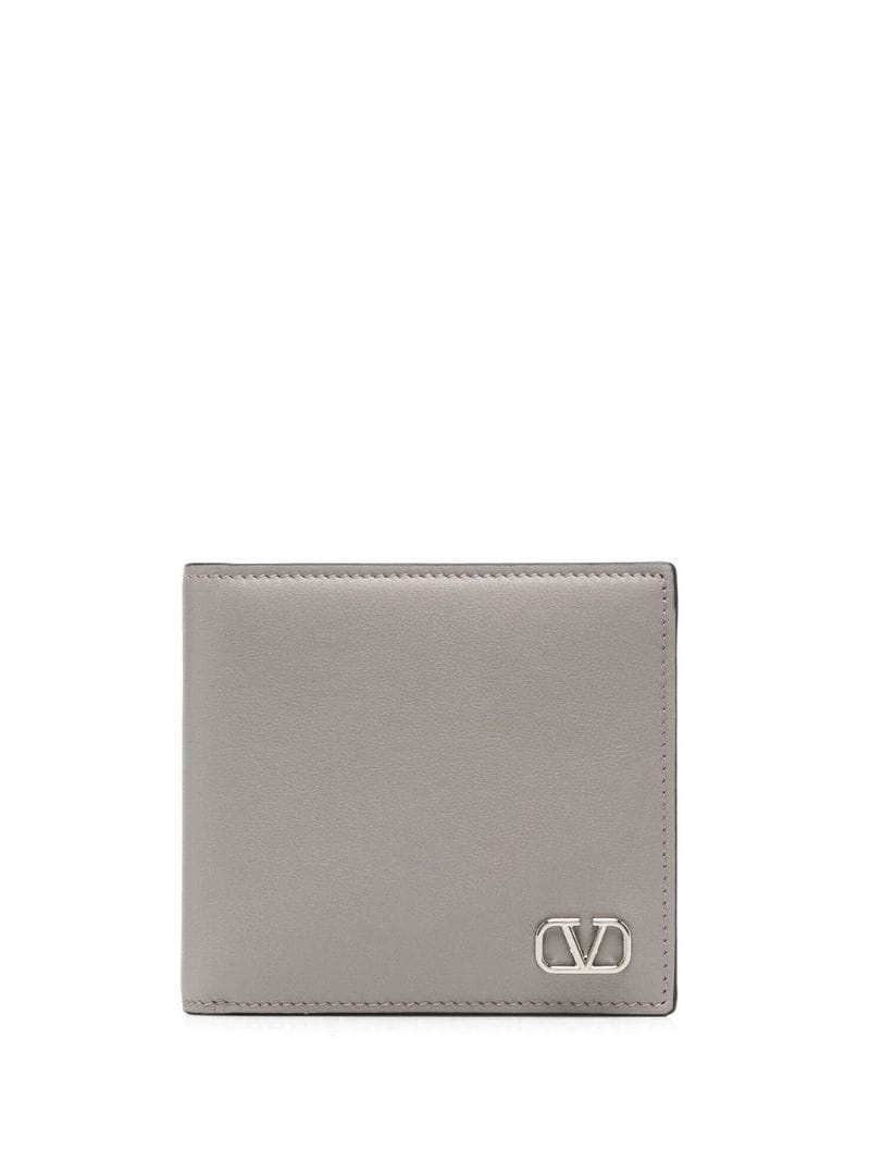 VLogo plaque bi-fold wallet - 1