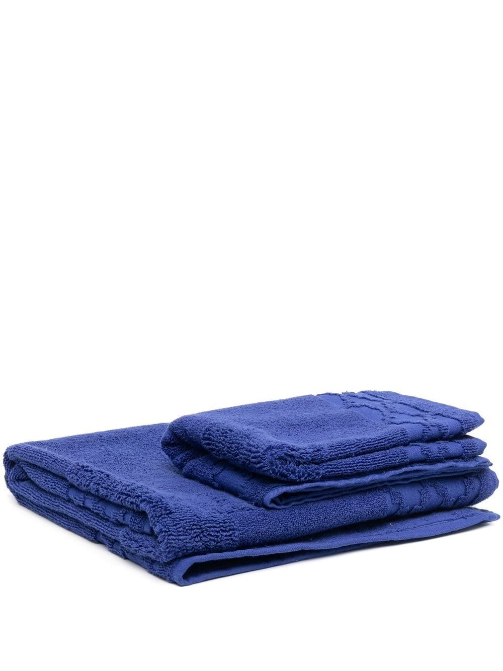 abstract-pattern towel set - 1