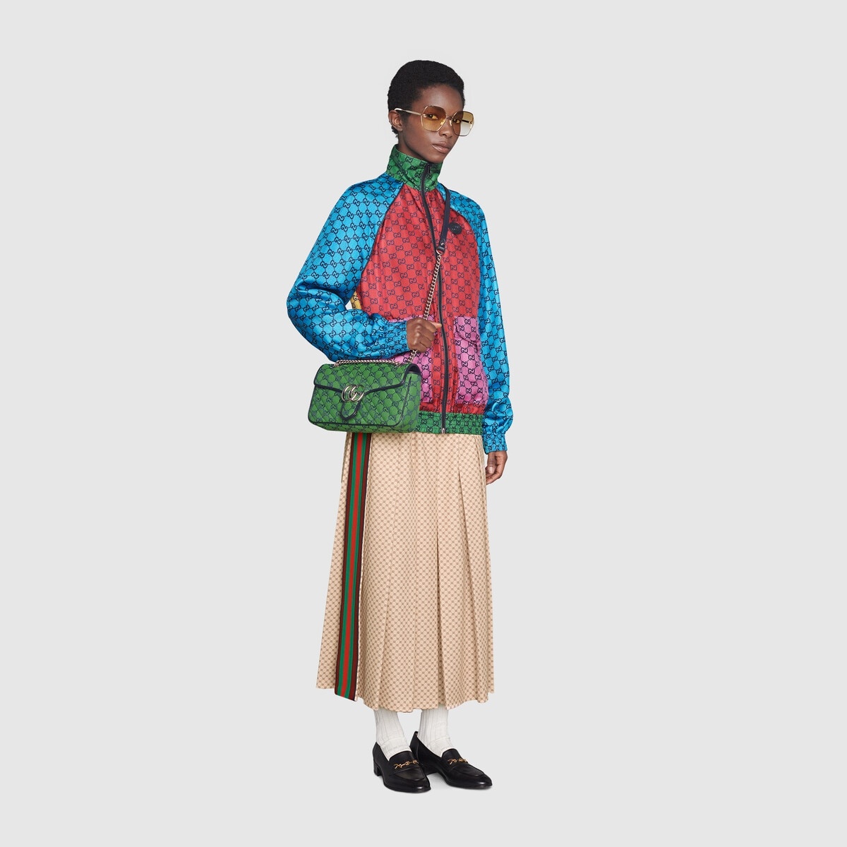 GG Marmont Multicolor small shoulder bag - 9