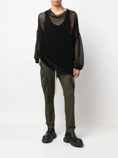 Rick Owens drawstring track pants outlook