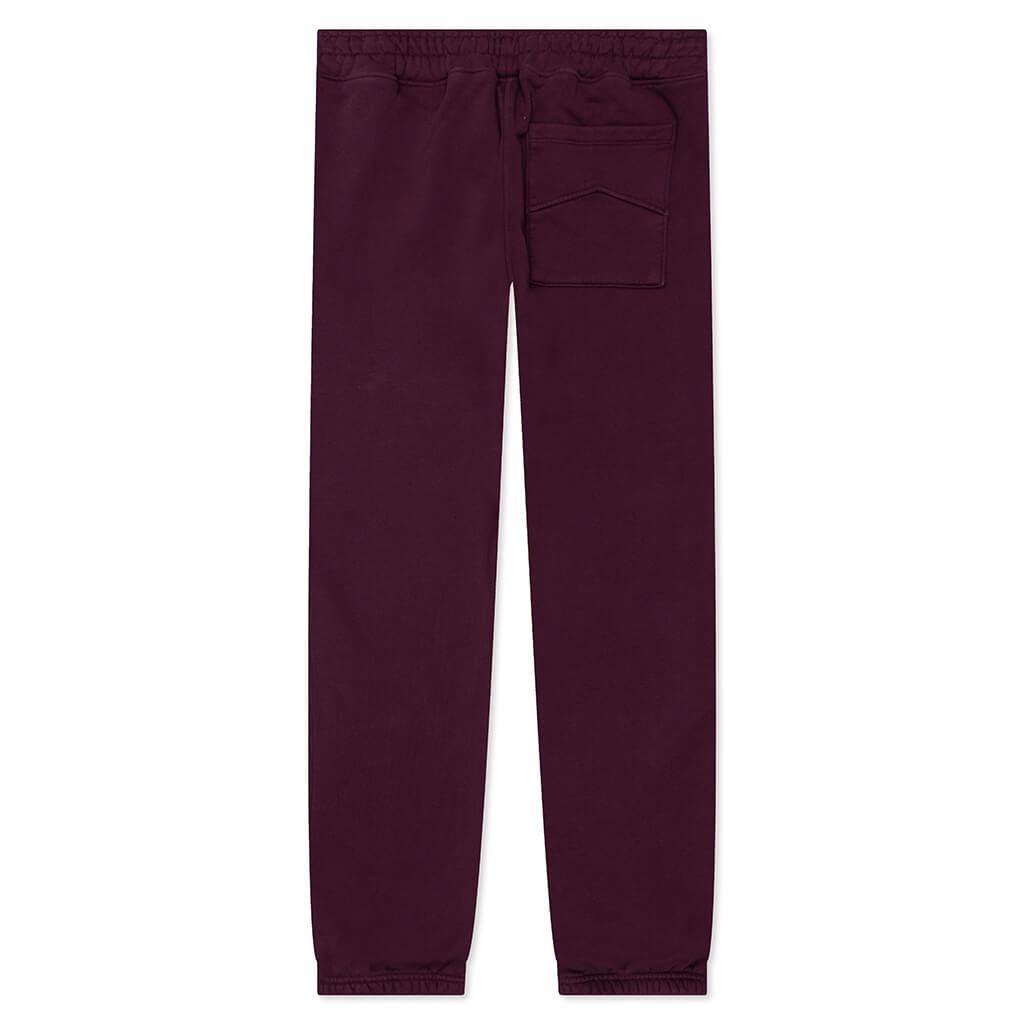 RHUDE SWEATPANT - BORDEUX - 2