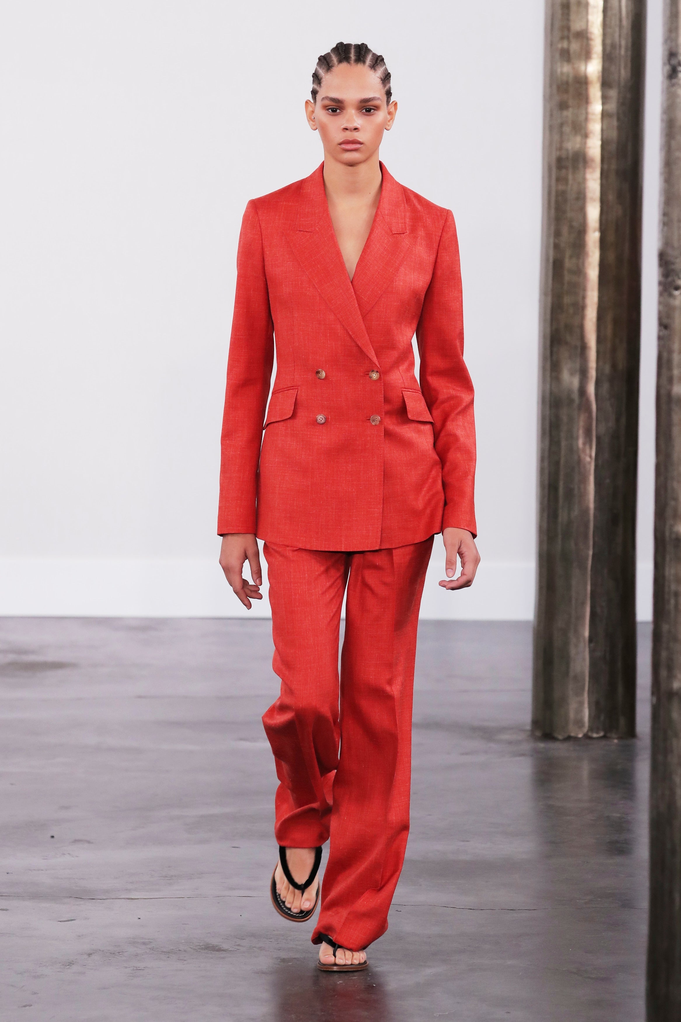 Angela Blazer in Silk Wool with Linen - 2