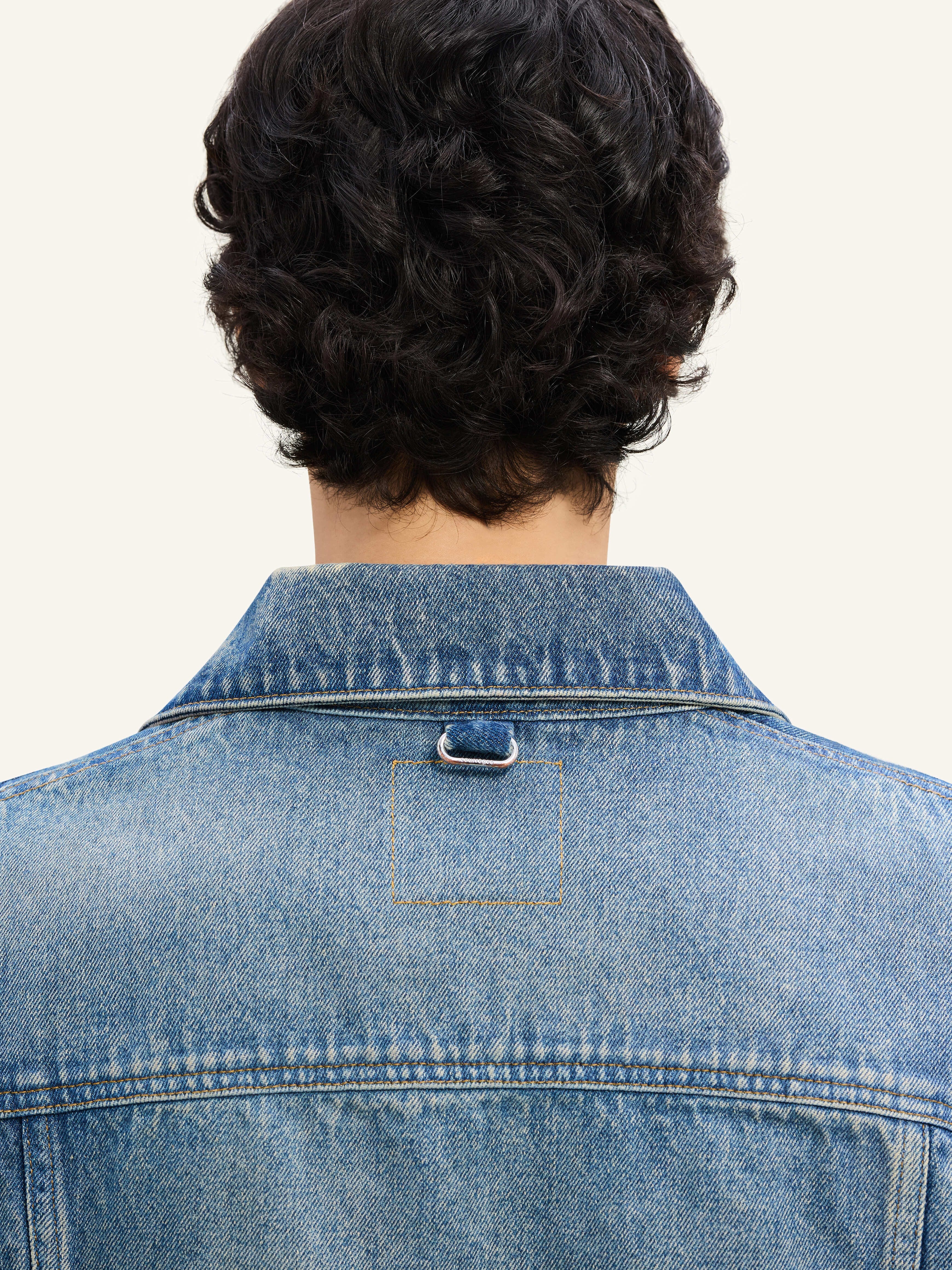 DENIM TRUCKER JACKET - 6