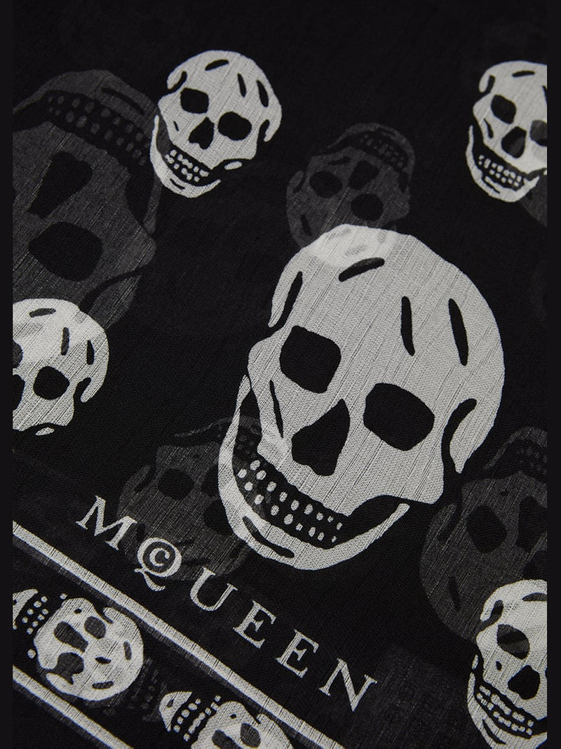 Classic Skull Silk Scarf 3