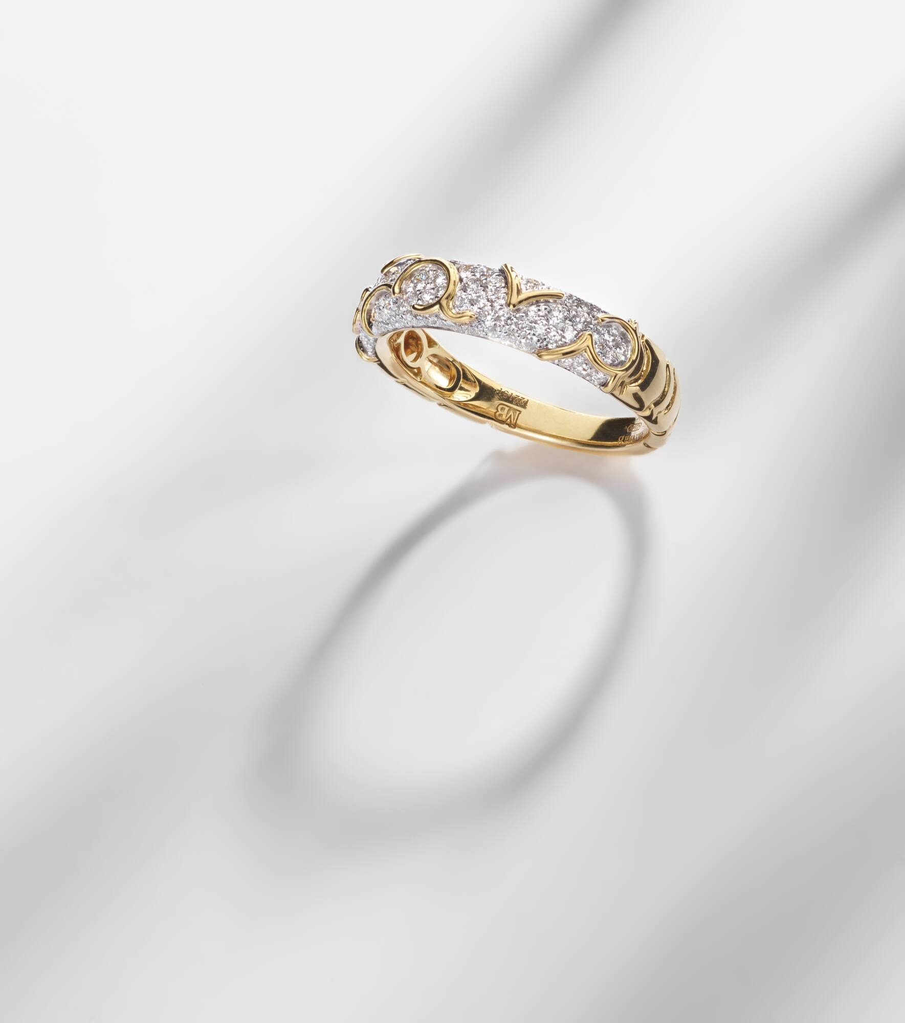 Ondine 18kt gold ring with diamonds - 5