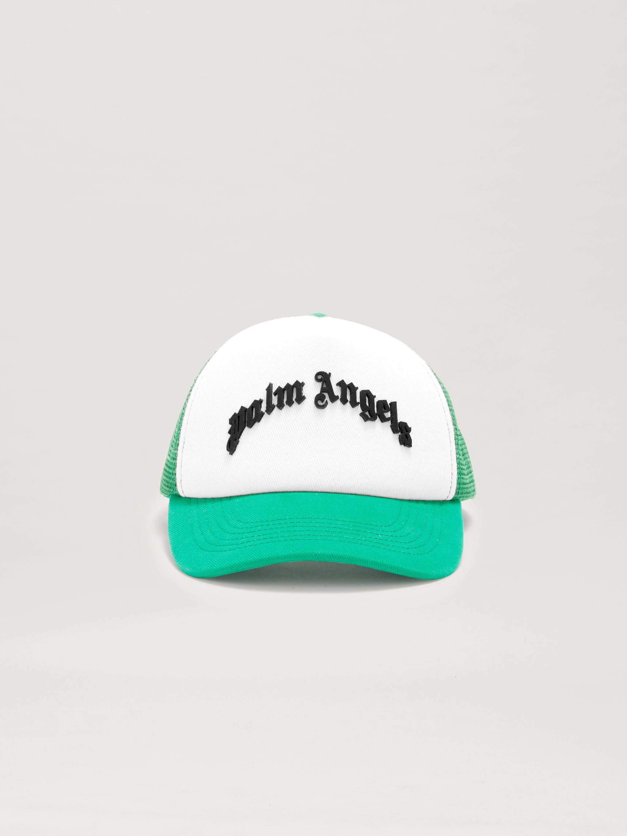 CURVED LOGO TRUCKER CAP - 1