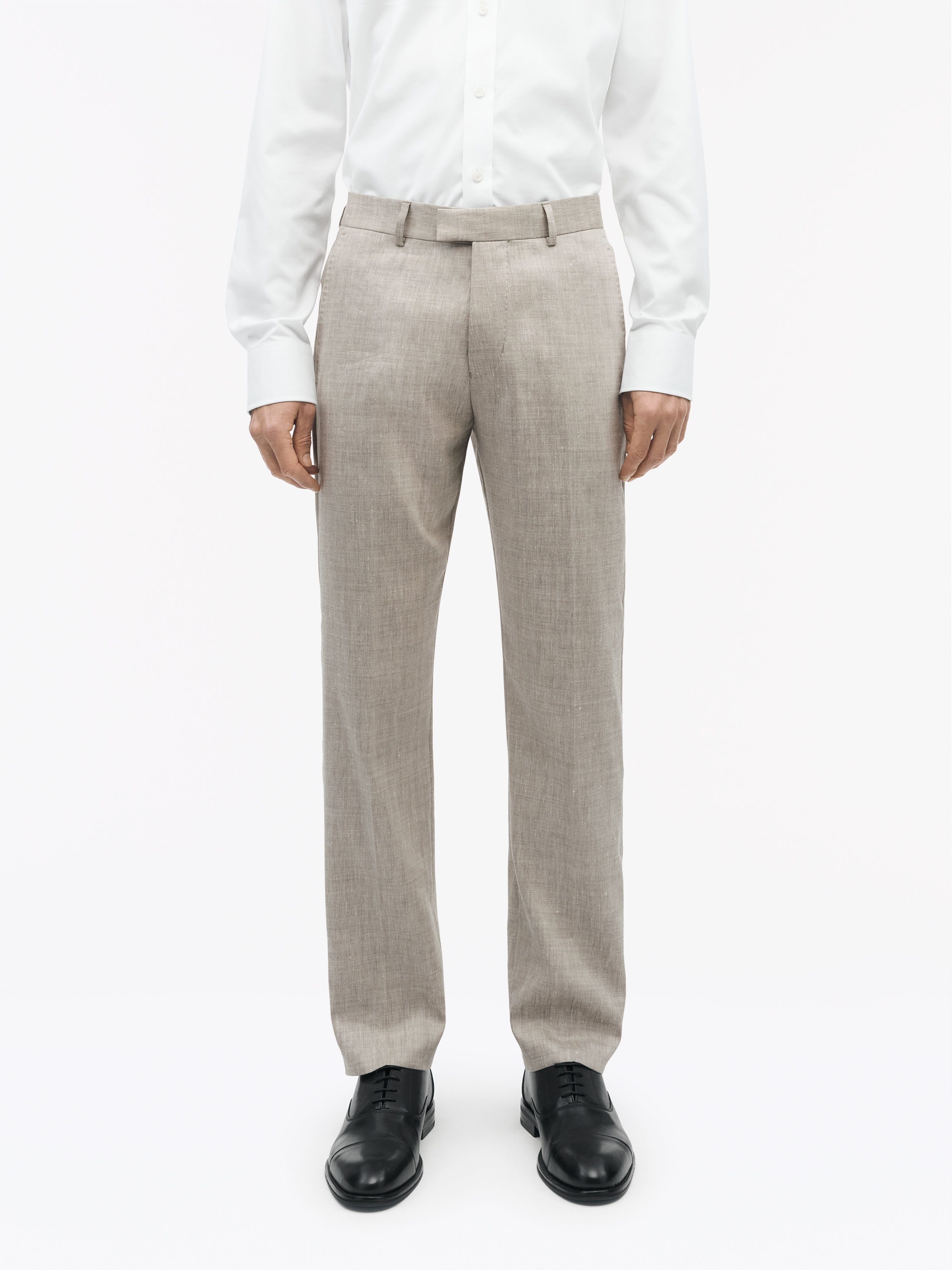 Tense Linen Blend Trousers - 3