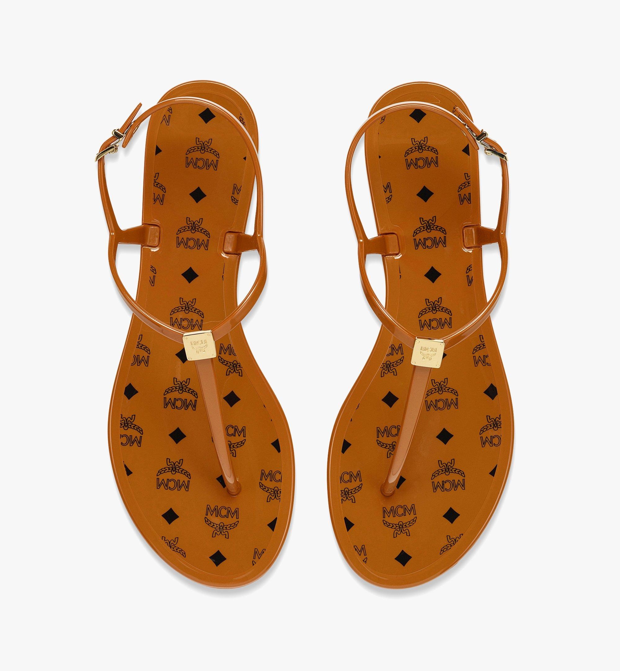 Monogram Jelly Sandals - 4