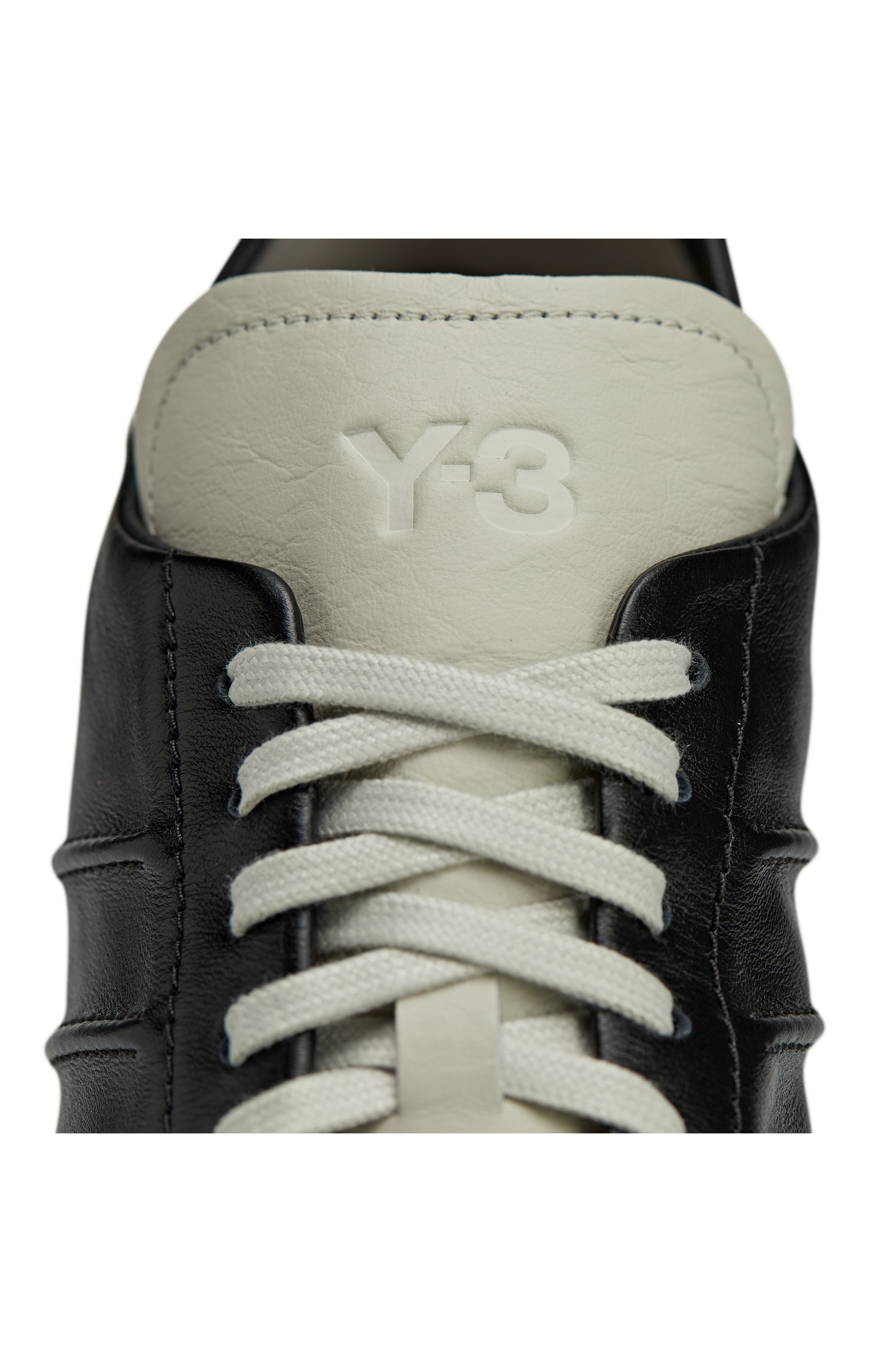 Y-3 Gender Inclusive Japan Sneaker in Black/Black/Talc at Nordstrom - 9