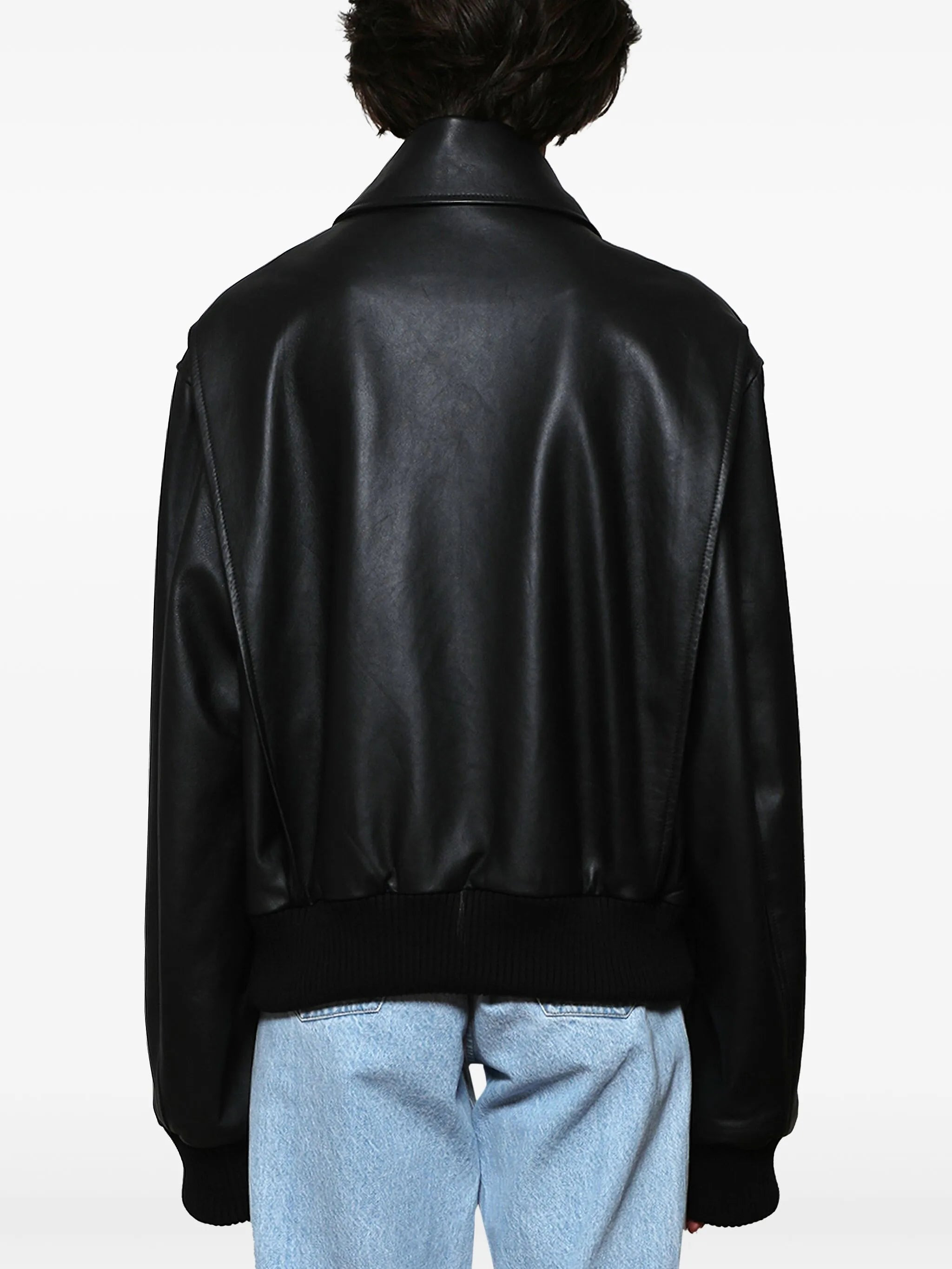 Christopher Esber Leather Bomber Jacket - 2