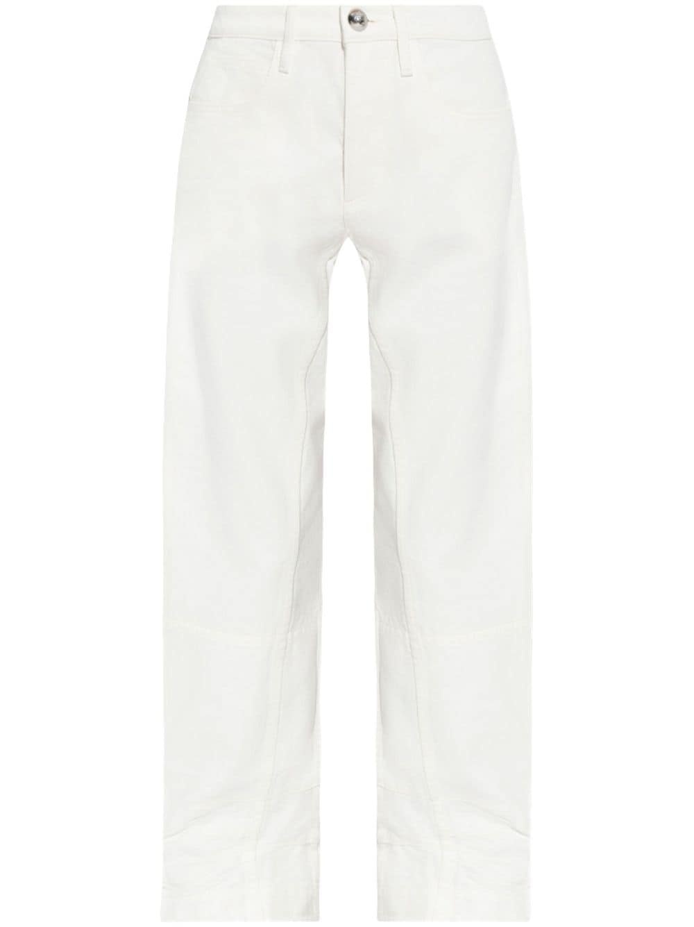 straight-leg trousers - 1