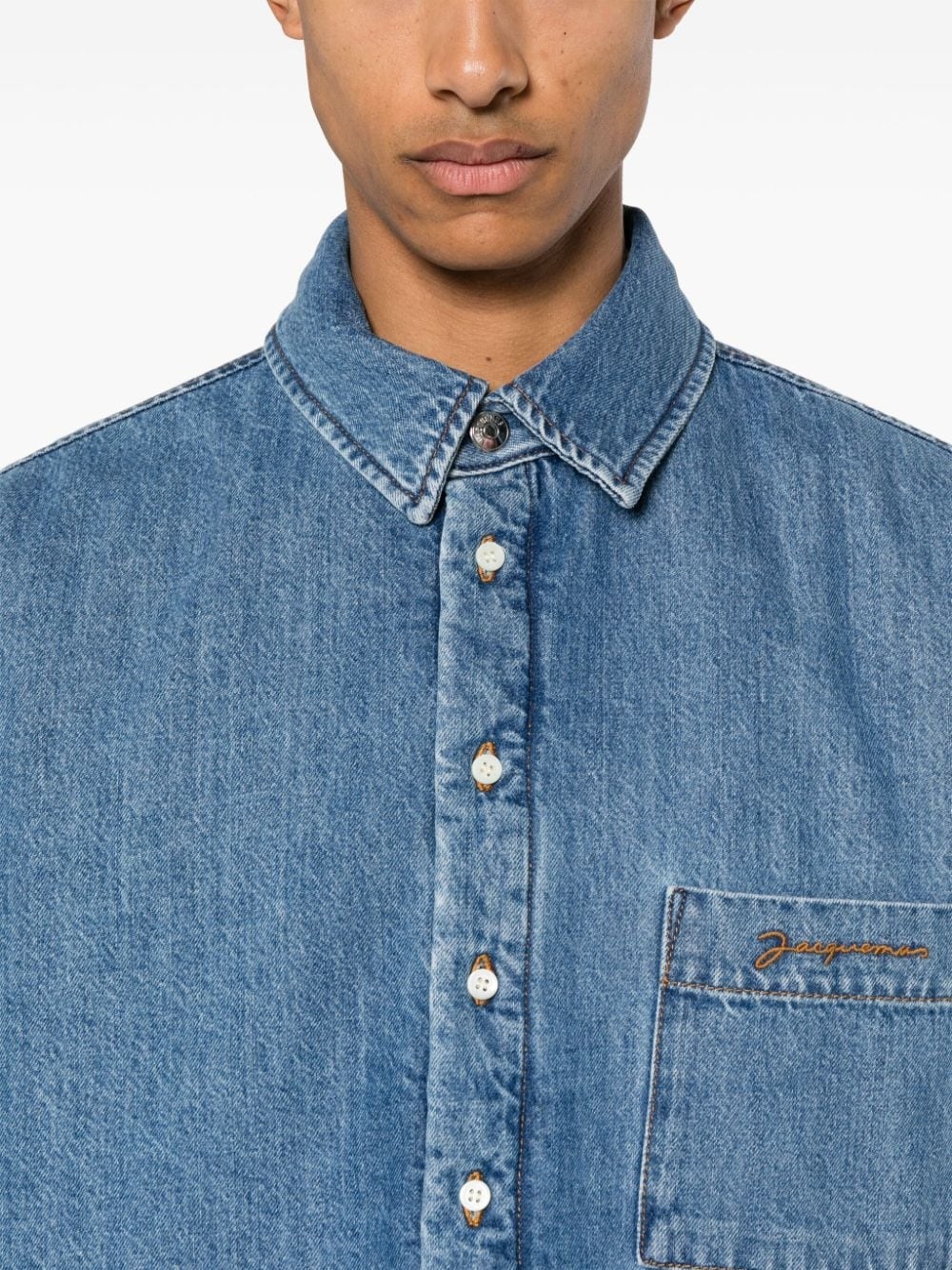 La Chemise Boulanger denim shirt jacket - 5
