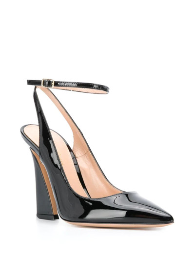 Gianvito Rossi varnished finish pumps outlook