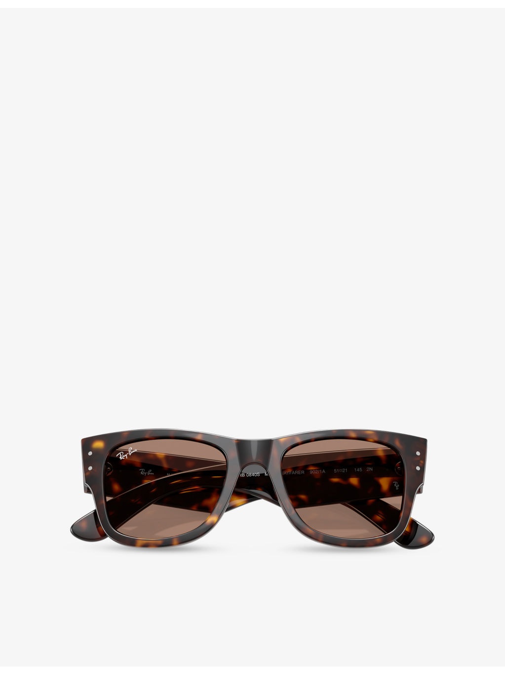 RB0840S Mega Wayfarer Summer Capsule Square-Frame Propionate Sunglasses - 6