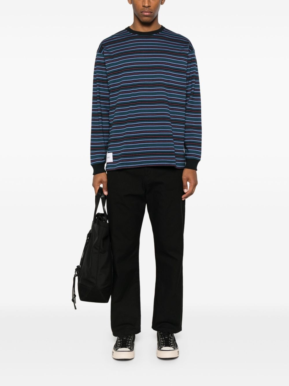 striped T-shirt - 2