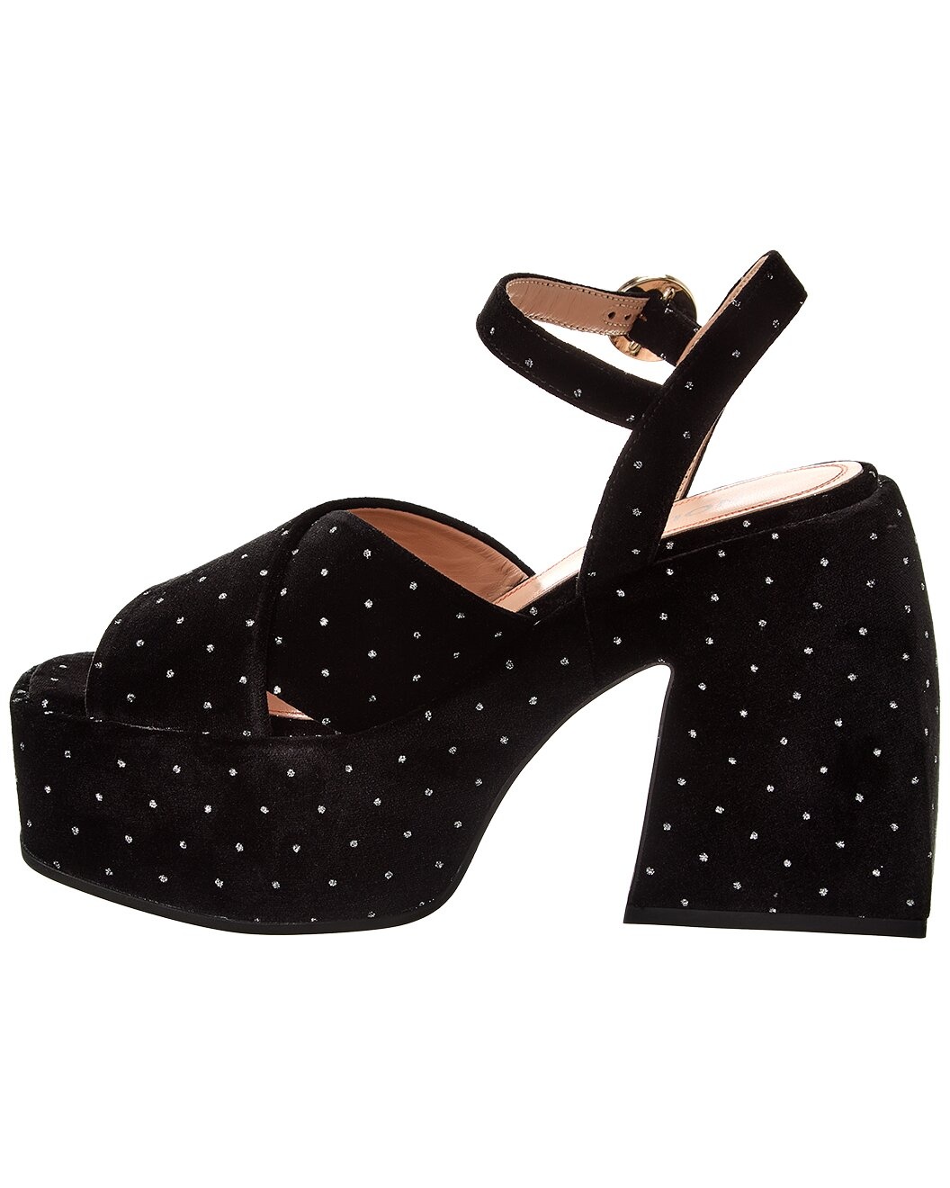 Nodaleto Bulla Joni Velvet Platform Sandal - 2