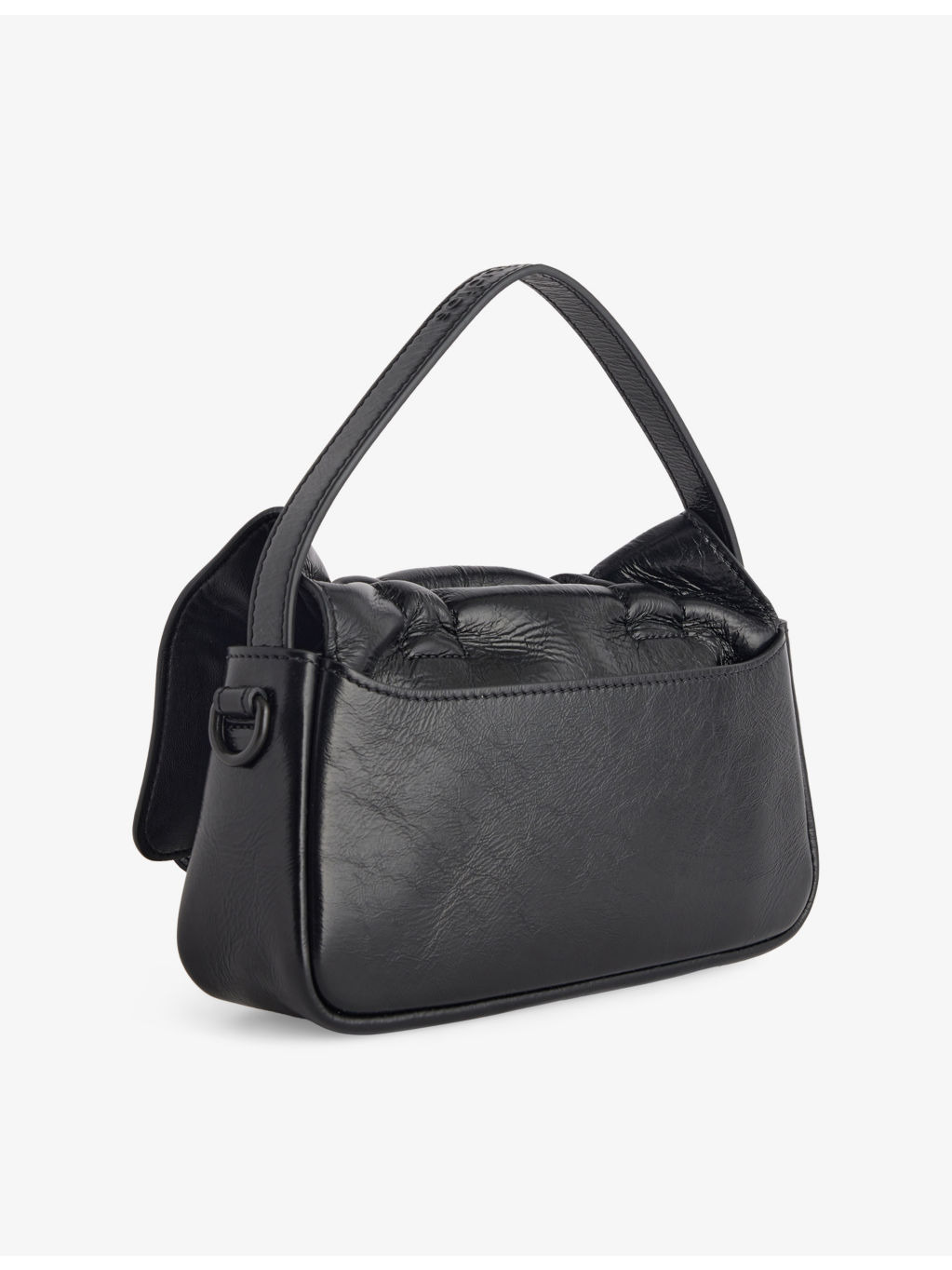 Multi-Pocket Micro Leather Cross-Body Bag - 5