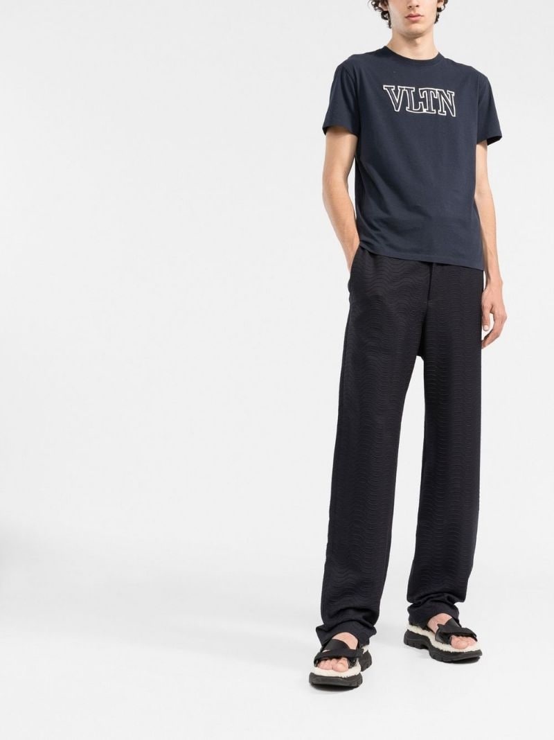 VLTN logo-embroidered T-shirt - 2