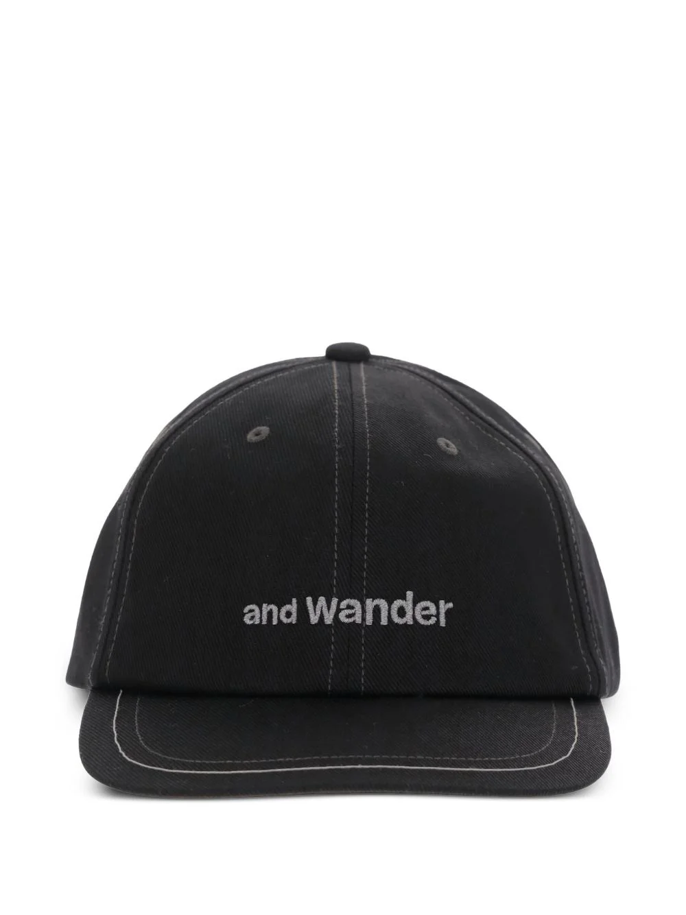 logo-embroidered cap - 1