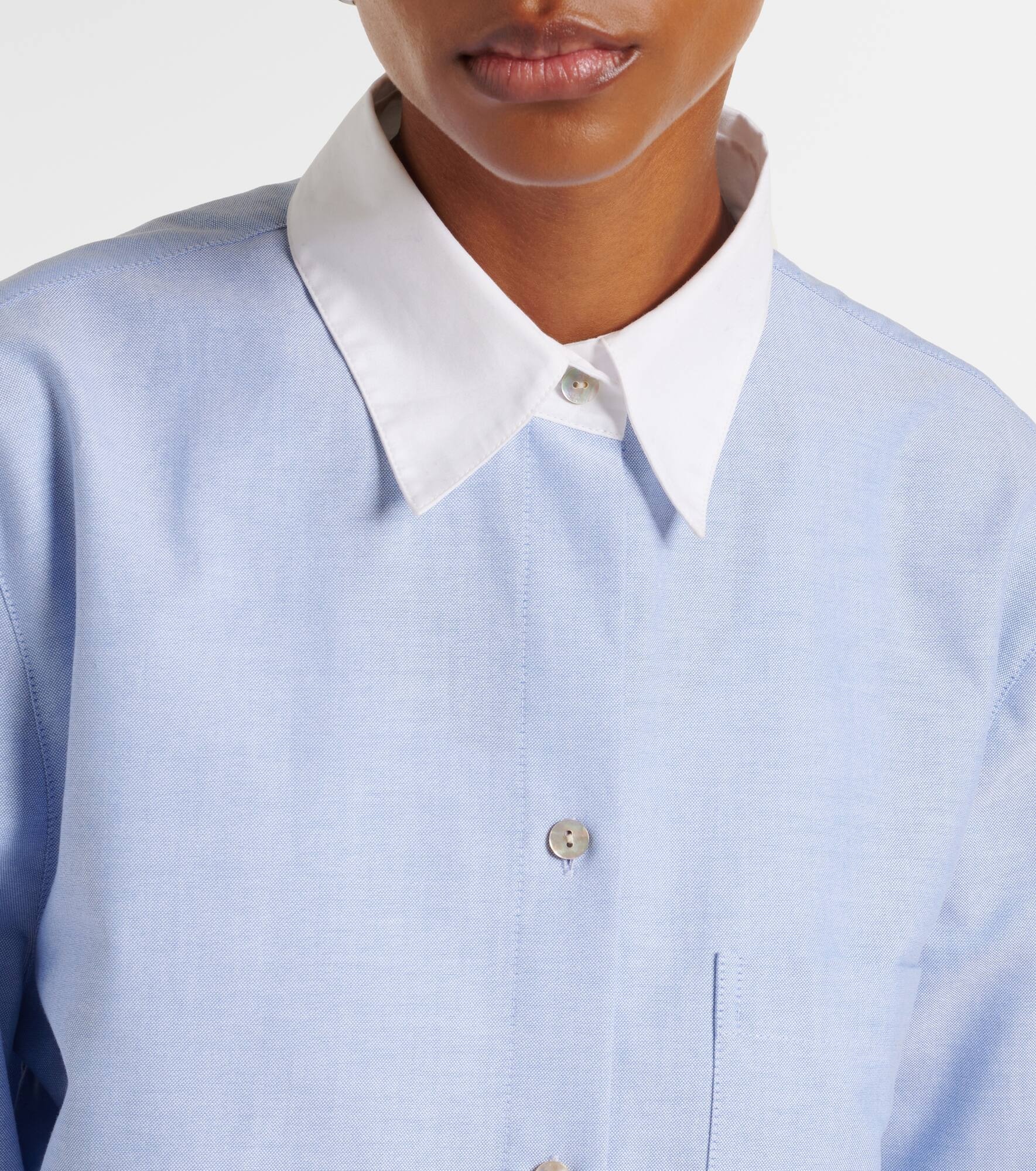 Cotton Oxford shirt - 4