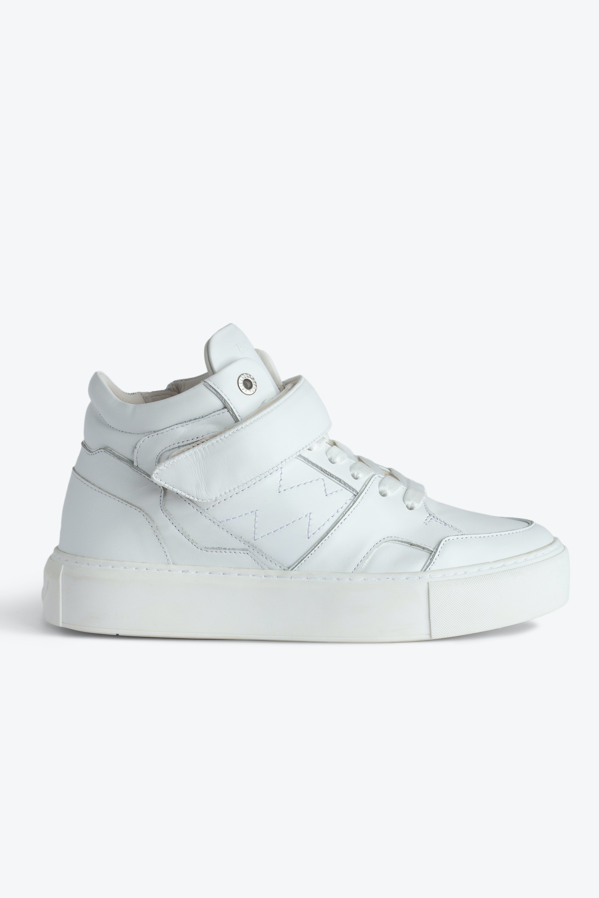 ZV1747 Flash Chunky Mid-Top Trainers - 1