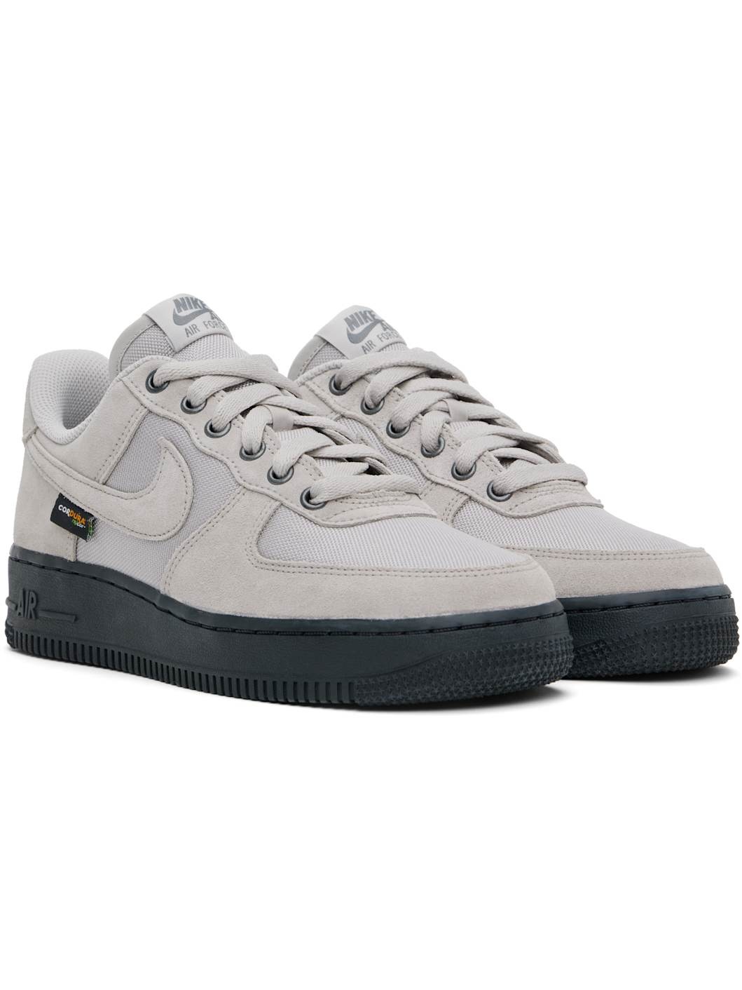 Gray Air Force 1 '07 Sneakers - 4