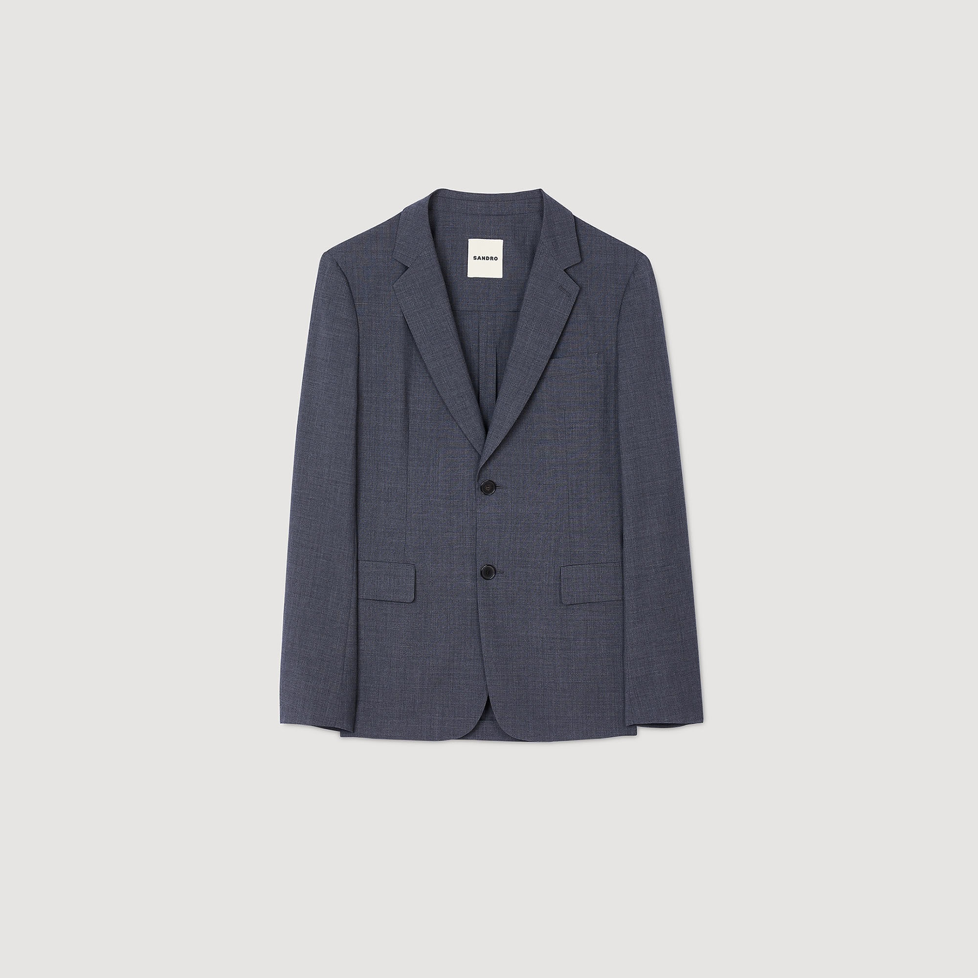 WOOL SUIT JACKET - 6